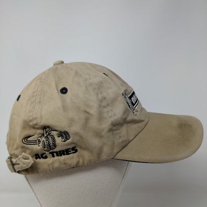 Michelin AG Tires Slideback Hat Tan OSFA Embroidered Adjustable 6 Panel