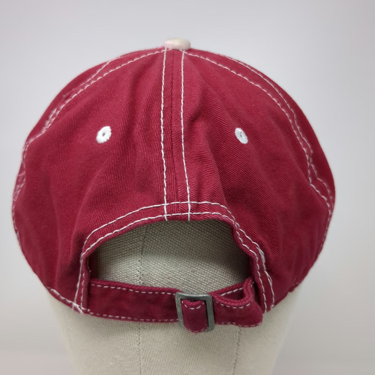 Fahrenheit Baseball Cap Red One Size Ride For Joy Horse Equestrian Slideback Hat