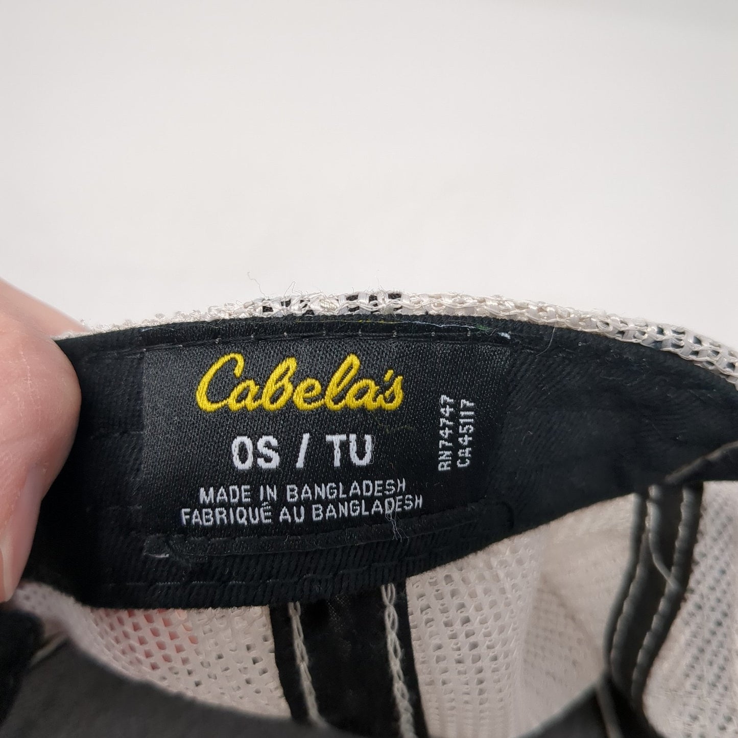 Cabela's 1961 Snapback Trucker Hat Multi One Size Mesh Back Colorblock