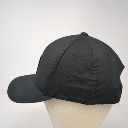 TravisMathew Snapback Black Hat One Size Arches National Park Utah Golf Patch
