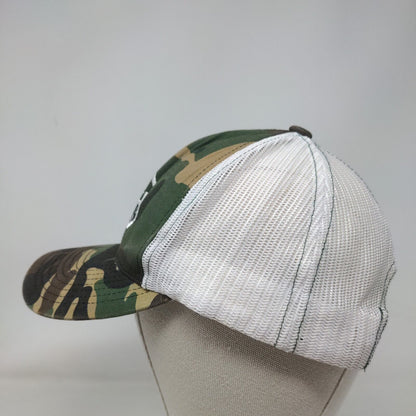 Richardson Snapback Trucker Hat Camouflage One Size Adjustable Mesh Back