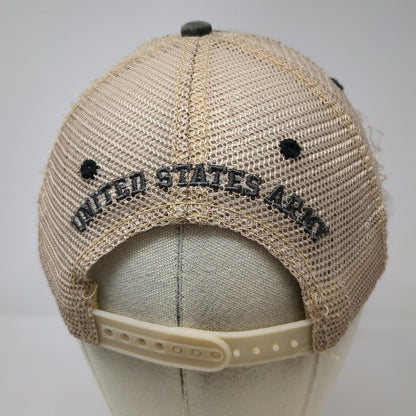 7.62 Design U.S. Army Gray Trucker Hat OSFM Mesh Back Snapback Patch Military
