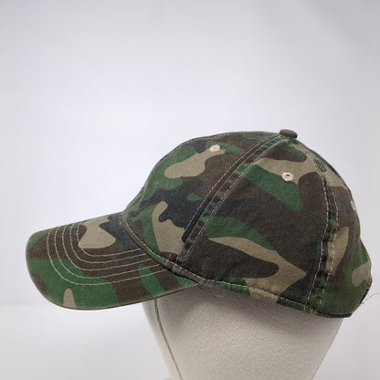 Unbranded Strapback Hat Camouflage One Size Adjustable 6 Panel Outdoor