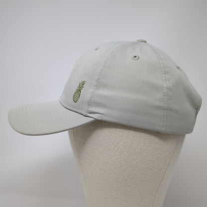 Tommy Bahama Baseball Cap Gray One Size Pineapple Baja Margarita Embroidered Hat
