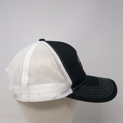 Overland Armament Snapback Trucker Hat Black One Size Mesh Back