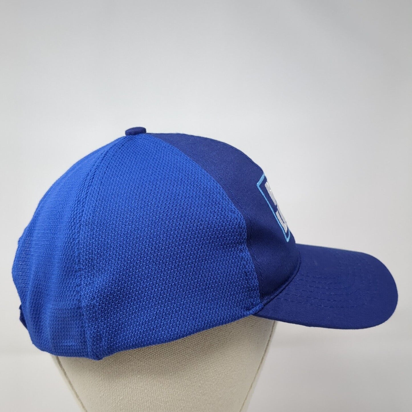 Bud Light Strapback Hat Blue One Size Adjustable Hit Wear 6 Panel