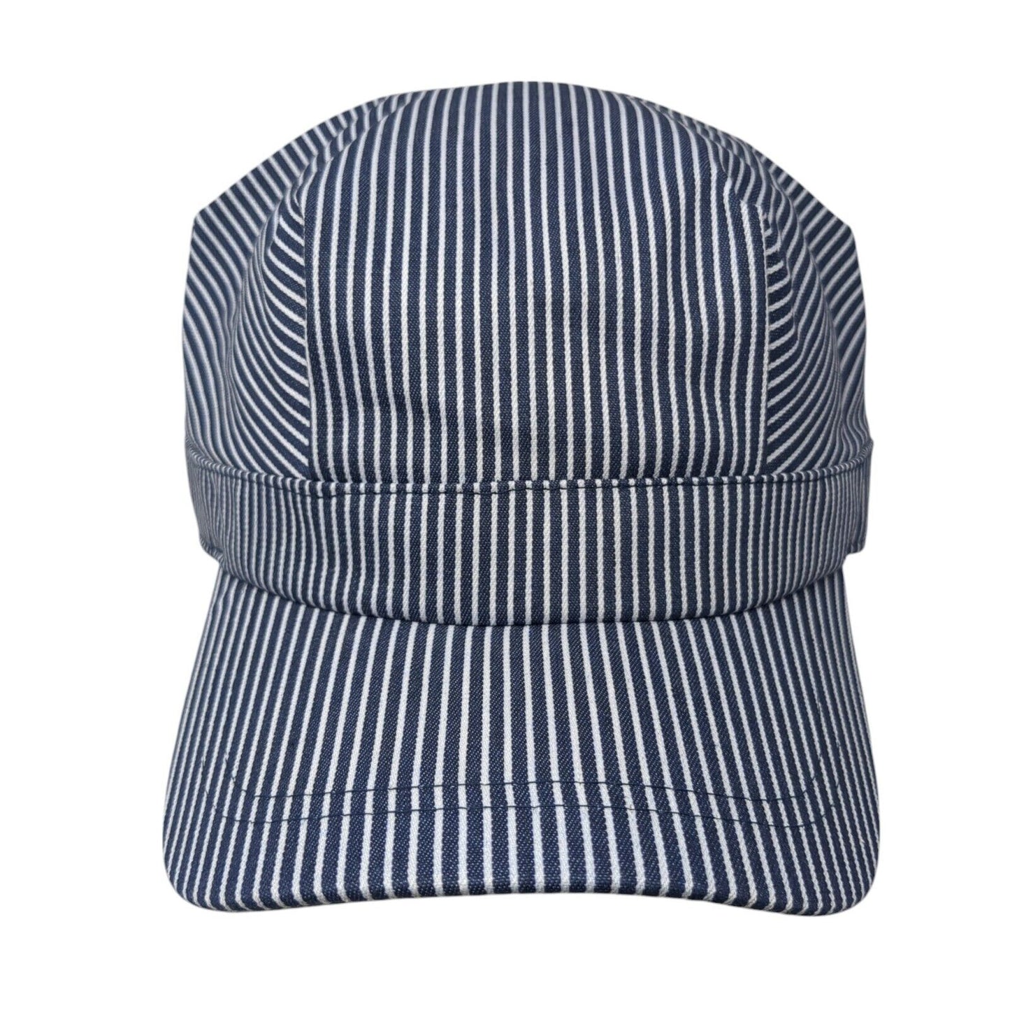 Army Crew Unlimited Railroad Train Conductor Hat Multi One Size Stretch Stripe