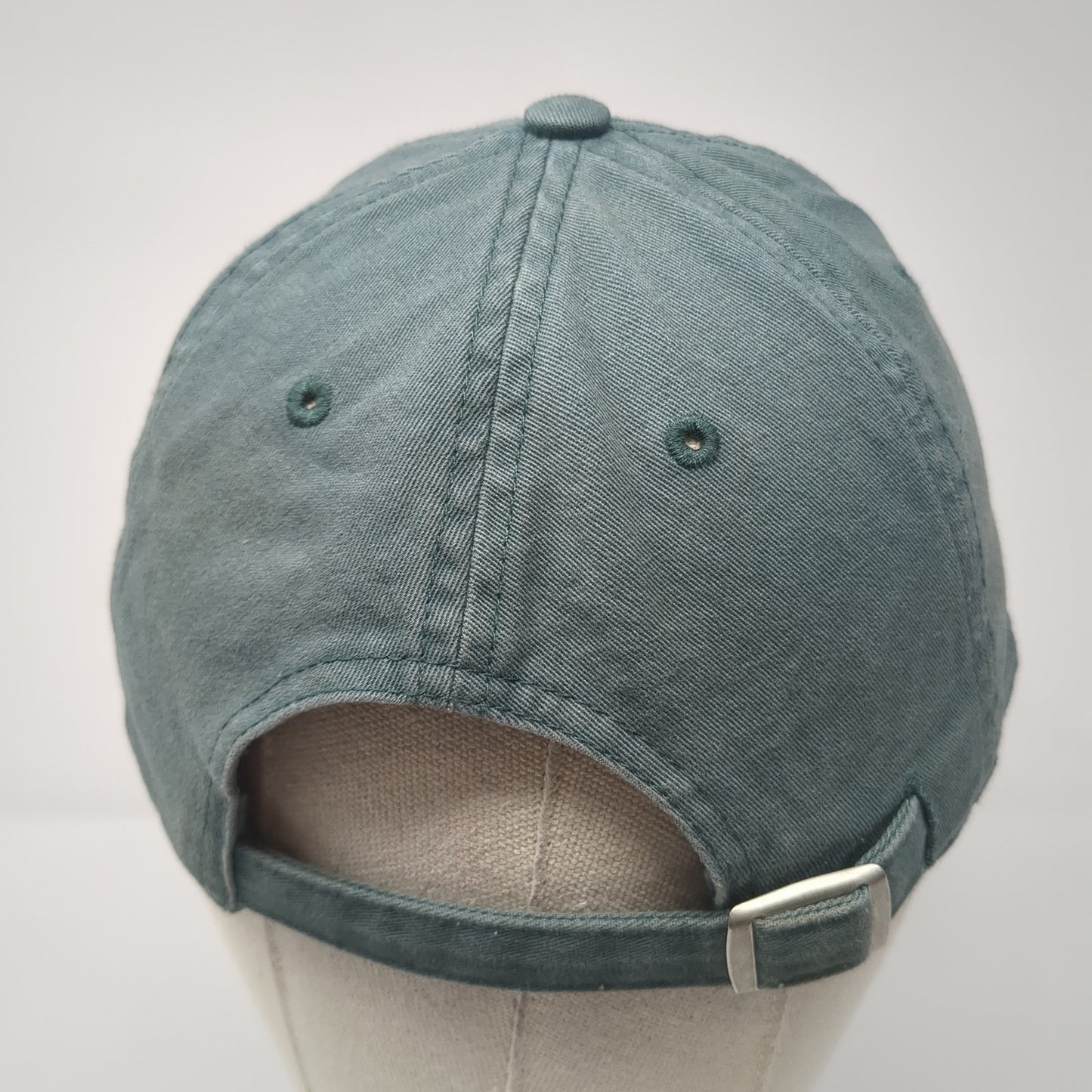 Dog Dad Slideback Baseball Cap Green One Size Adjustable Embroidered WMO