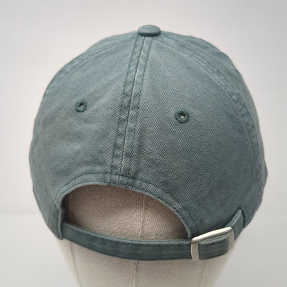 Dog Dad Slideback Baseball Cap Green One Size Adjustable Embroidered WMO