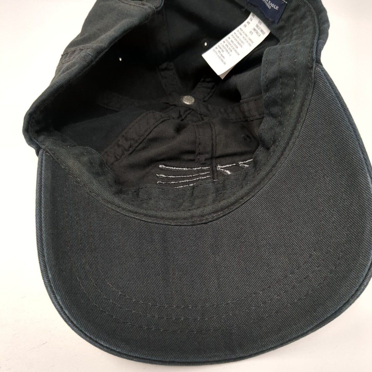 77 Slideback Hat Black One Size Adjustable American Eagle Outfitters