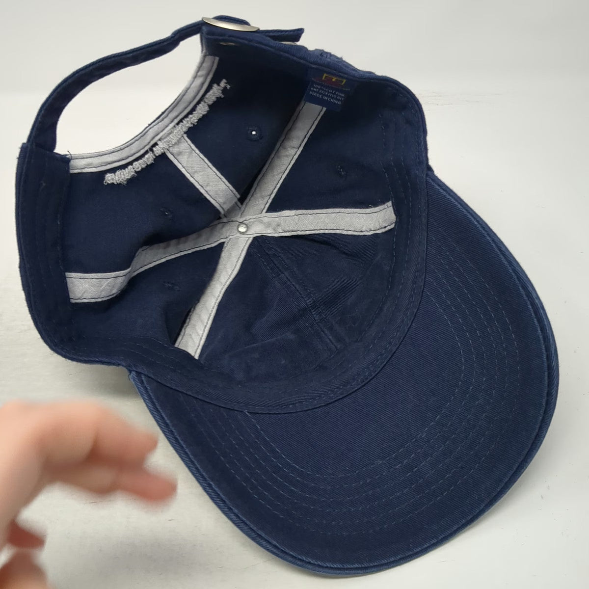 Outfitters Baseball Cap Blue One Size Rescon Restoration Construction Hat