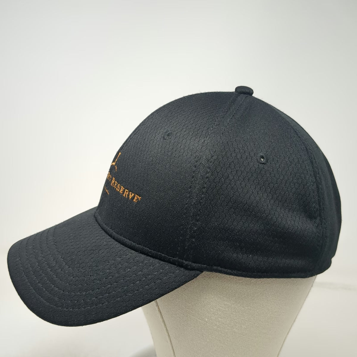 Callaway Baseball Cap Black One Size Woodford Reserve Strapback Golf Hat Mesh