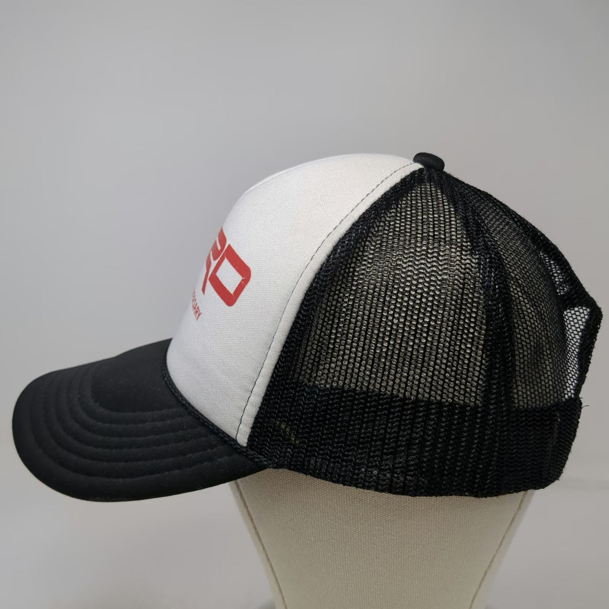 Otto Trucker Hat Black White One Size TRD 40th Anniversary Snapback Racing Cap