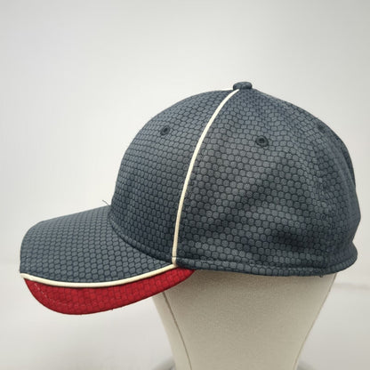 New Era Baseball Cap Gray Red White XL Power Engineers Honeycomb Fitted Hat