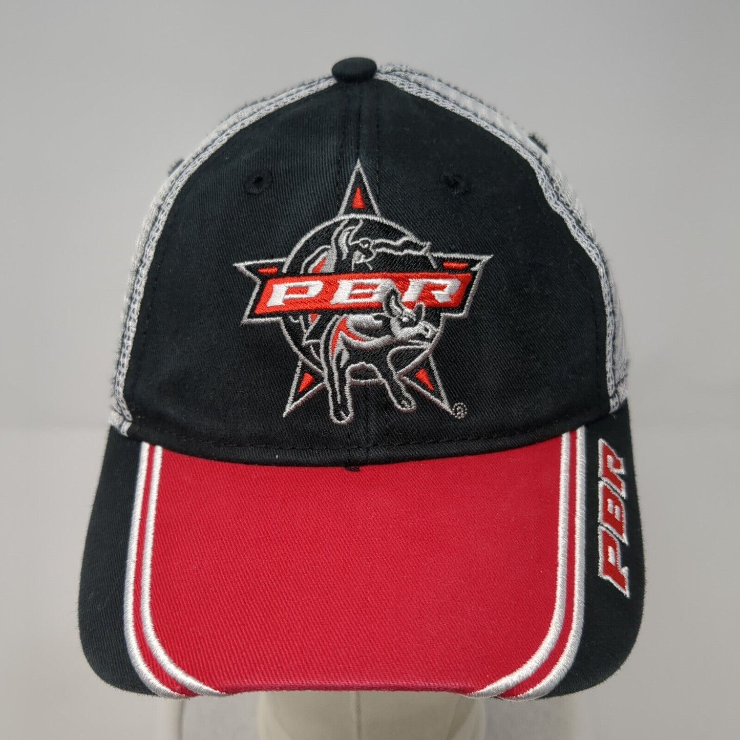 PBR Strapback Trucker Hat Multicolor One Size Adjustable Embroidered Mesh Back