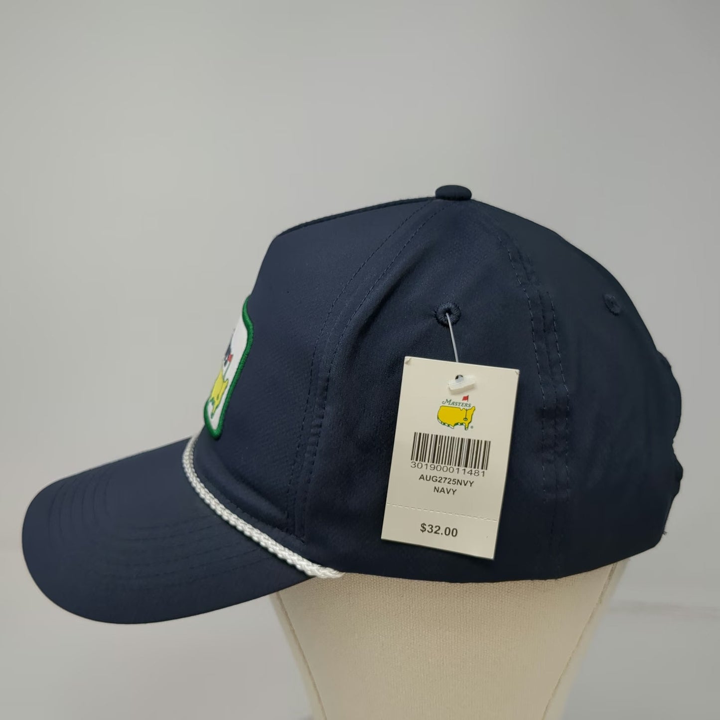 Ahead 5 Panel Blue One Size Hat Masters 2024 Golf Rope Snapback Cap Tournament