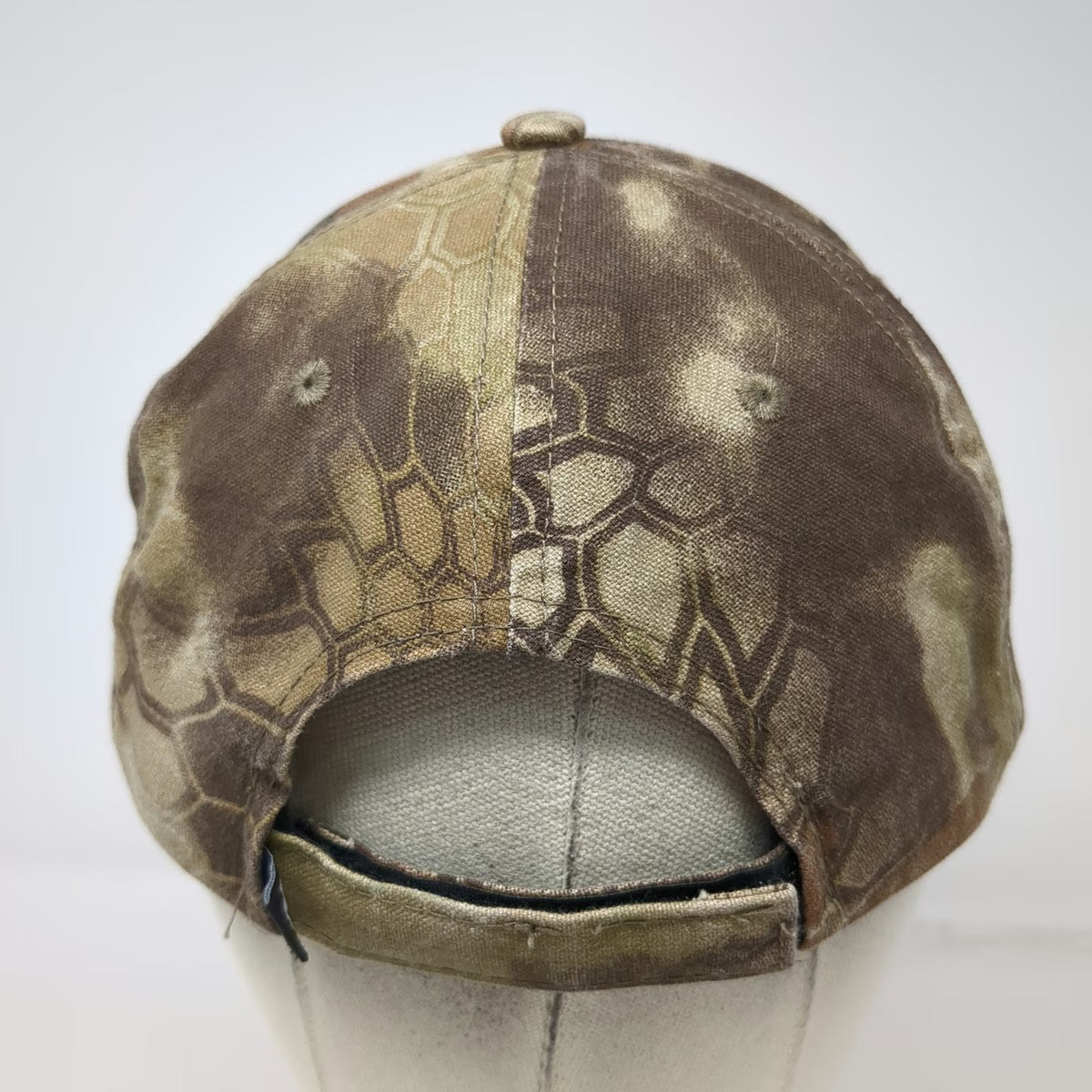 Port Authority Baseball Cap Brown One Size Interwest Valley Camo Hat Strapback