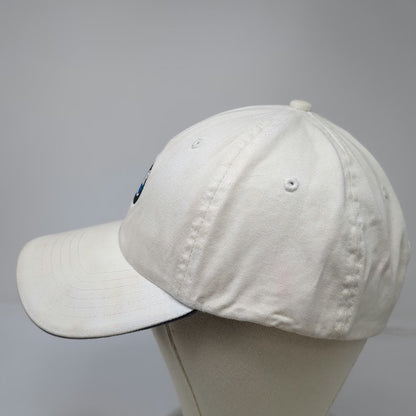 BMW Baseball Cap White One Size Embroidered Logo Slideback Lifestyle Hat