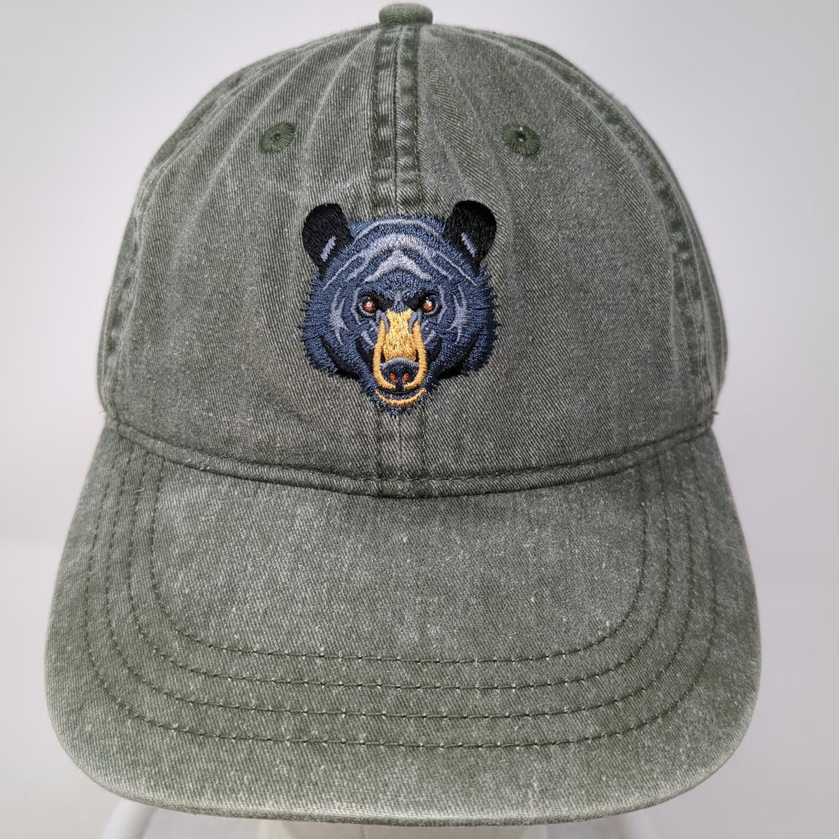 ECO Baseball Cap Green One Size Kings Canyon National Park Bear Hat Slideback