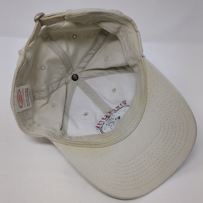 Winchester Slideback Hat Tan One Size Adjustable Embroidered Camo Trim
