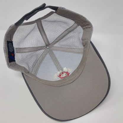 Tactical Solutions X-Ring Rifle Trucker Hat Gray One Size Mesh Back
