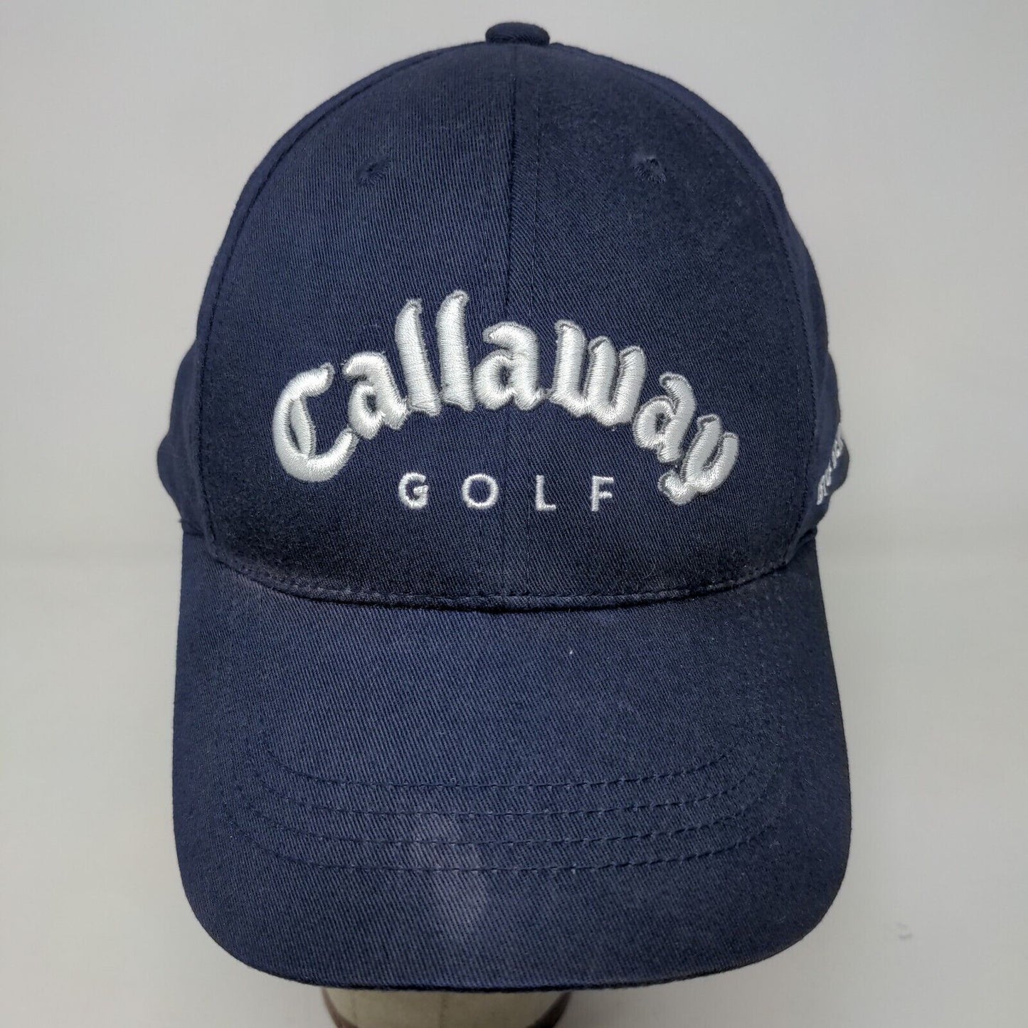 Callaway Golf Men's Slideback Hat Blue Adjustable Embroidered Spell Out Logo