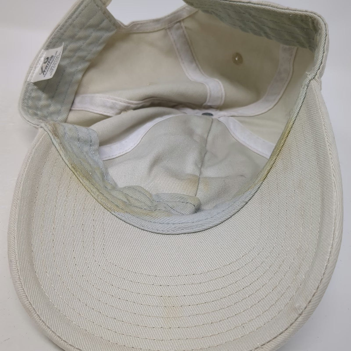 Anaconda Boys & Girls Clubs Baseball Cap Beige Blue OSFM Slideback Cotton Hat