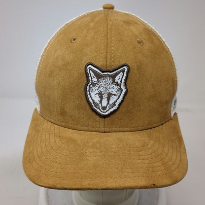 Brown Trucker Hat One Size Jessup Farm Barrel House Fox Colorado Mesh Snapback