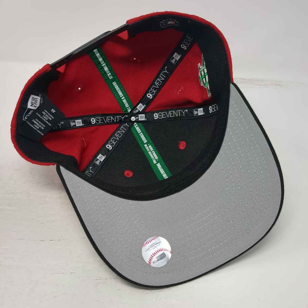 New Era MLB Big League Chew Snapback Hat Red Black One Size 9SEVENTY Flat Bill