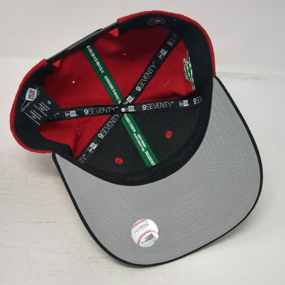 New Era MLB Big League Chew Snapback Hat Red Black One Size 9SEVENTY Flat Bill