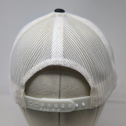 Pacific Headwear Trucker Hat Black One Size Yee Yee Farm & Ranch Mesh Snapback