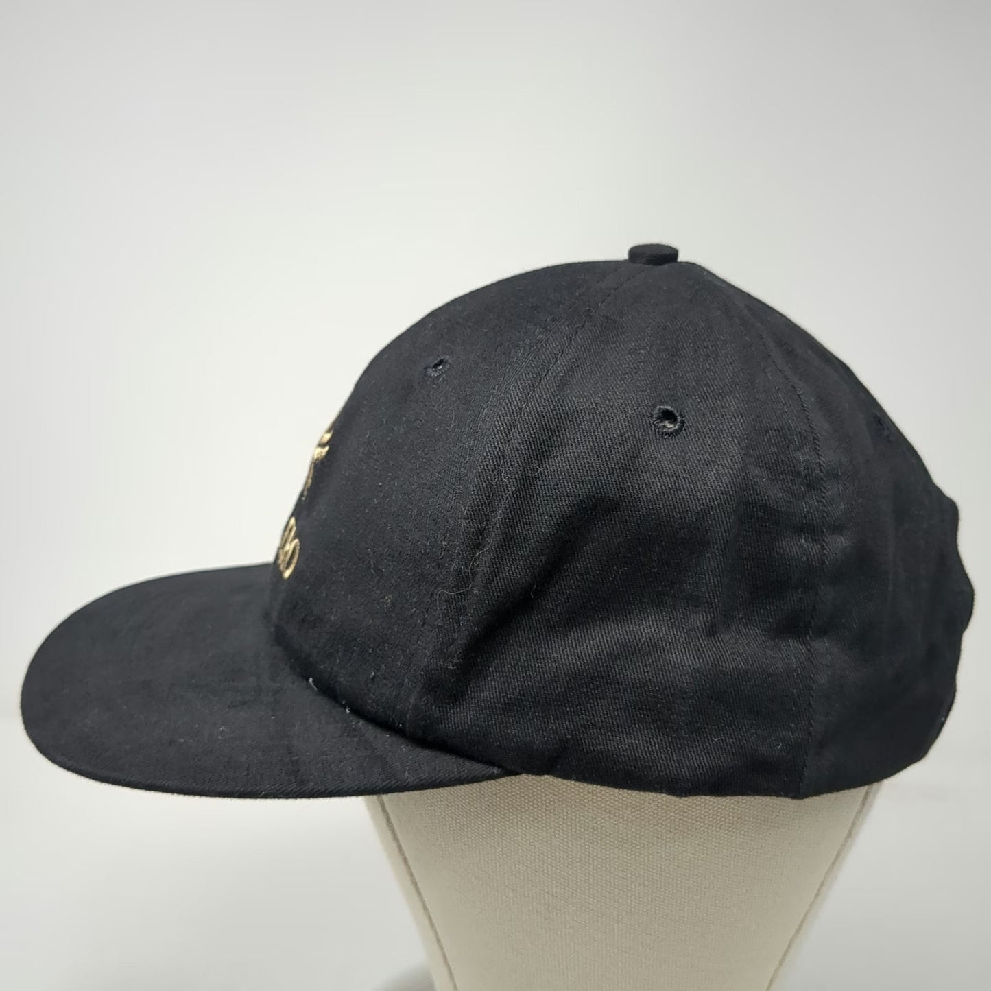 Texace Valero Energy Logo Baseball Cap Black Vintage Strapback Made in USA Hat