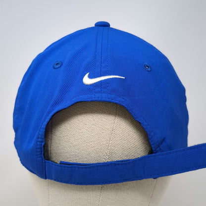 Nike Baseball Cap Blue One Size Farmington Woods Embroidered Strapback Golf Hat