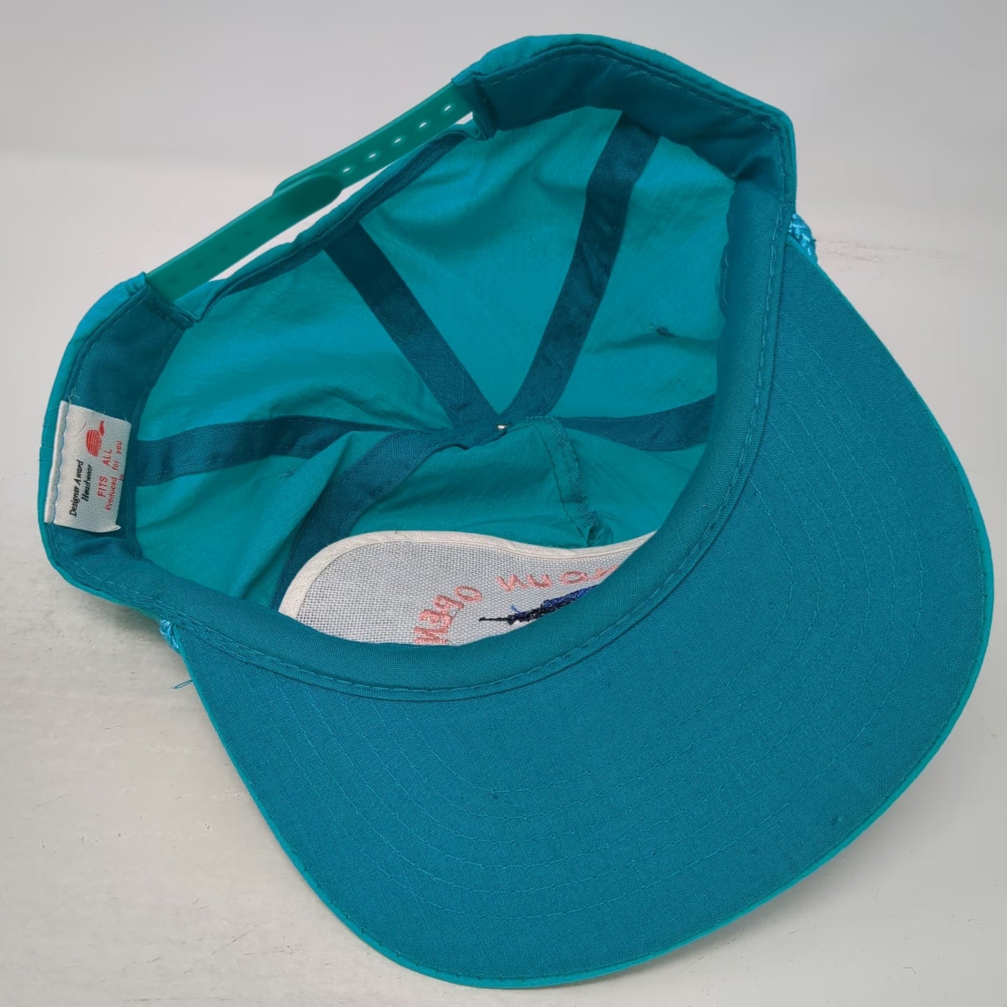Designer Award Headwear Trucker Blue One Size Hat Marlin Rope Snapback Cancun