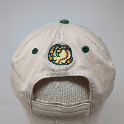 Boise Hawks MiLB New Era Cap Hat Tan One Size Embroidered Strapback Green Brim