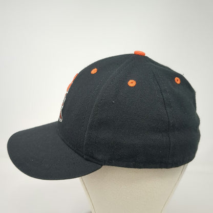 Team Star Classic Black Baseball Cap 7 1/2 Fitted Embroidered Tiger USA Hat