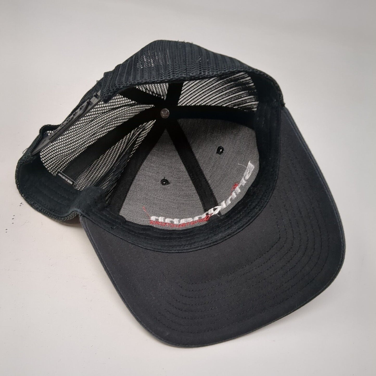 Brinkmann Constructors Snapback Trucker Hat Black OSFA Mesh Back