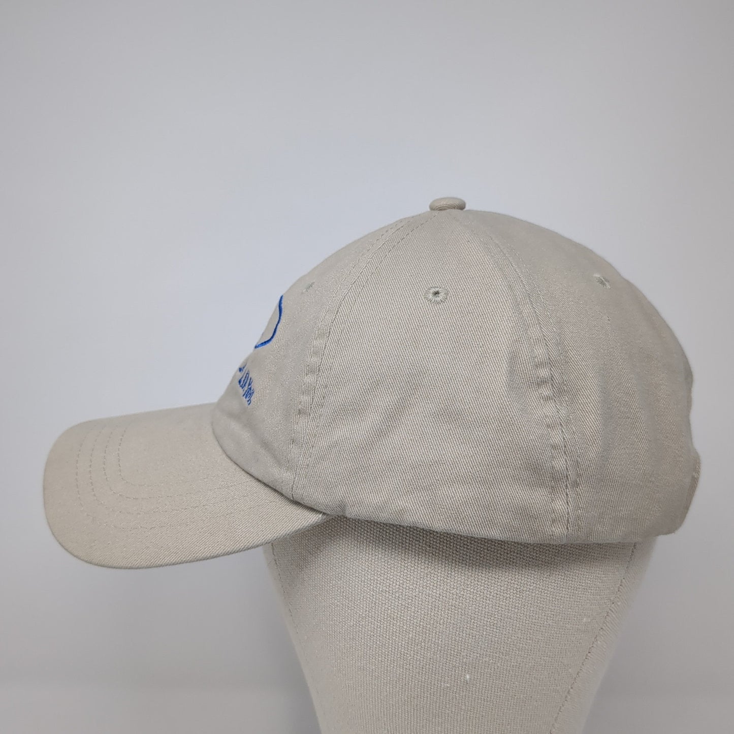 BTC Community Minded Just Like You Baseball Cap Beige One Size Adjustable Cotton