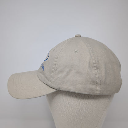 BTC Community Minded Just Like You Baseball Cap Beige One Size Adjustable Cotton