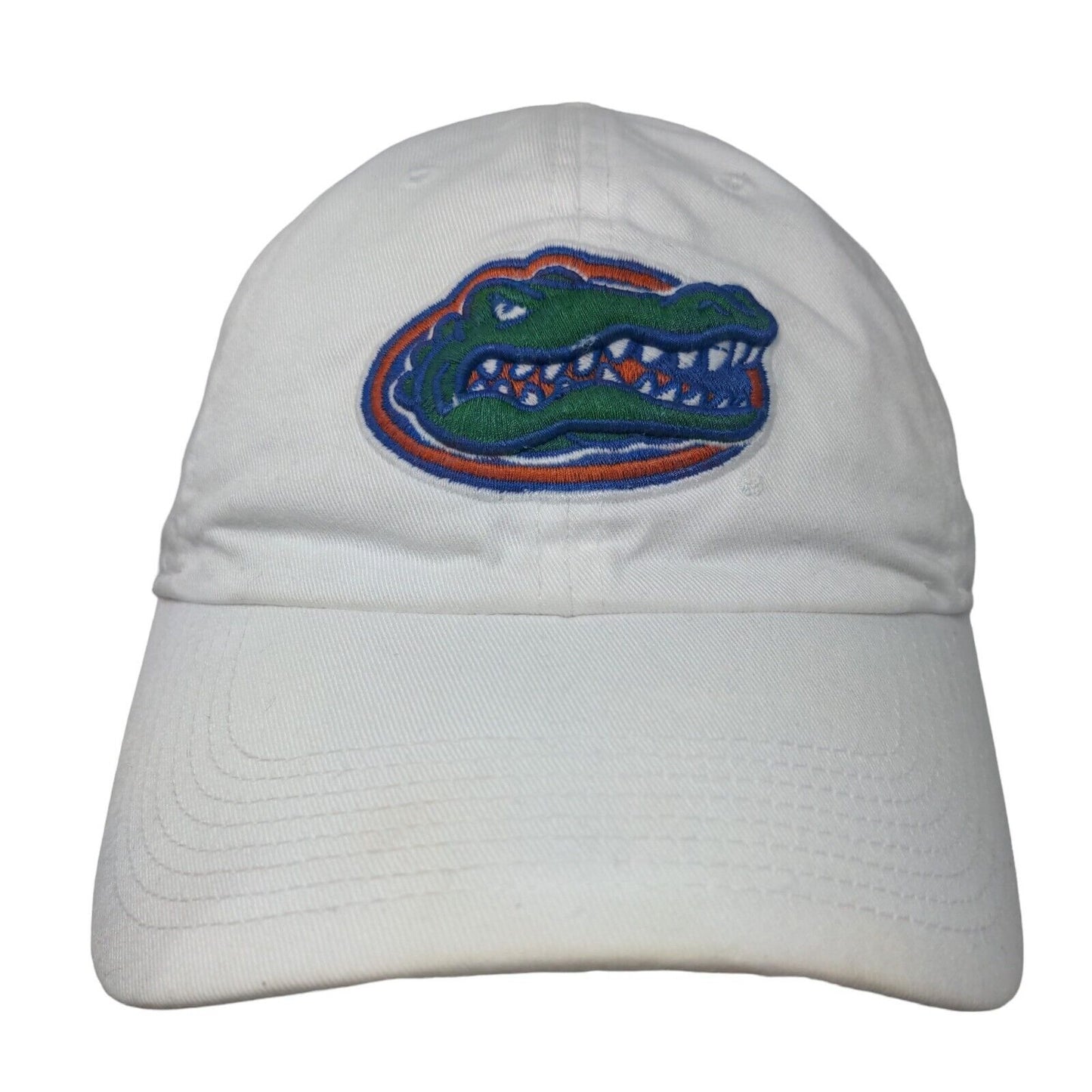 Nike Heritage86 Dri Fit Mens Slideback Hat White OSFM Embroidered Florida Gators