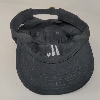 Direct Caps Men's Slideback Hat Black Size OSFM Embroidered Mr. Groom Logo