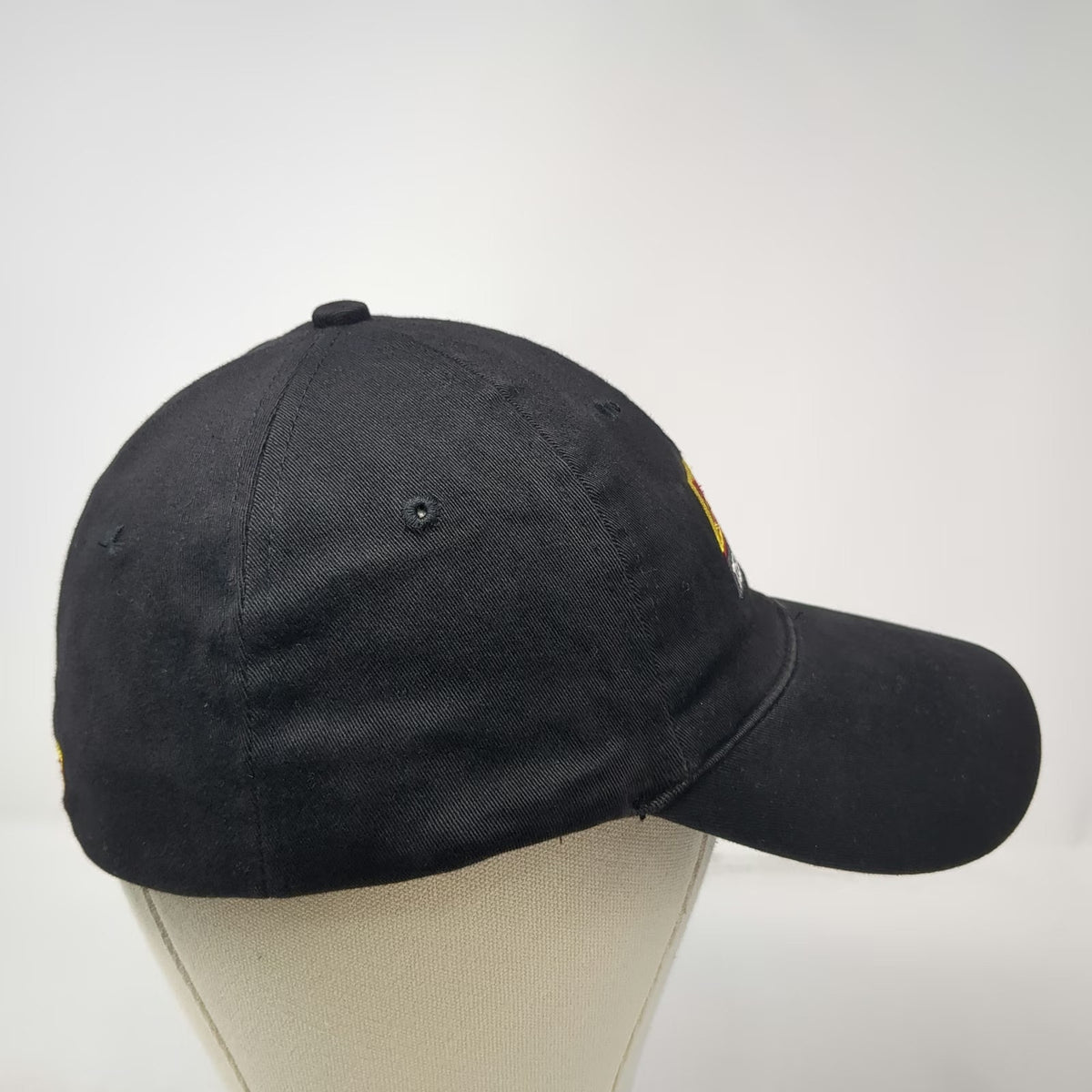 NU-FIT PowerBar Team Elite Hat Black XL Baseball Cap Stretch Fit Embroidered