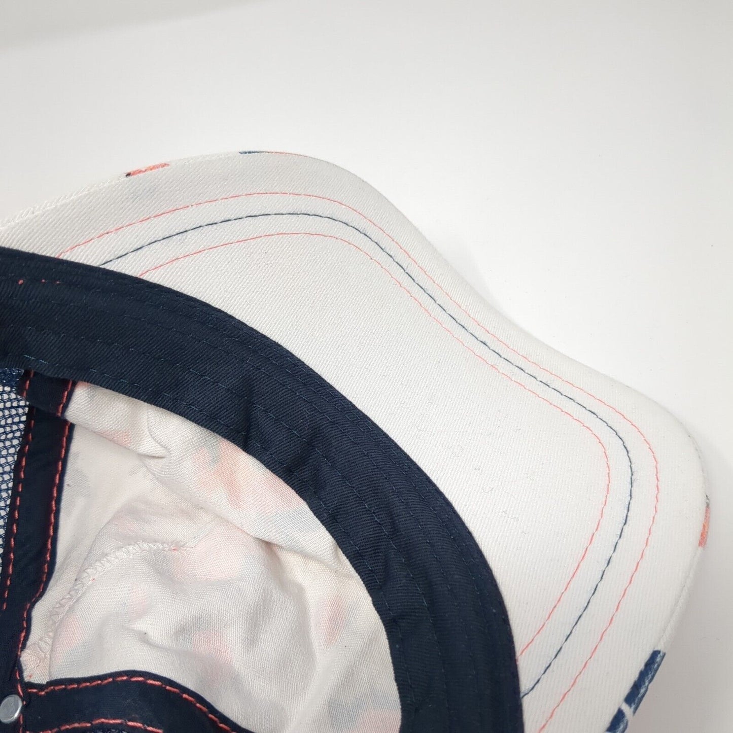 Cruel Denim Snapback Mesh Back Trucker Hat Multi One Size Floral Print