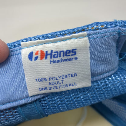 Hanes Trucker Hat Blue One Size Hiddleston Drilling Mountain Home Idaho Snapback
