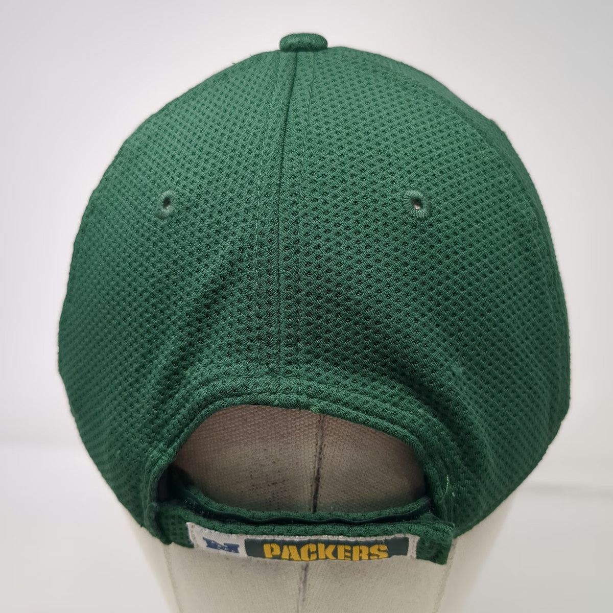 New Era Green Bay Packers NFL Green Gray One Size Cap Hat 9FORTY Strapback Logo