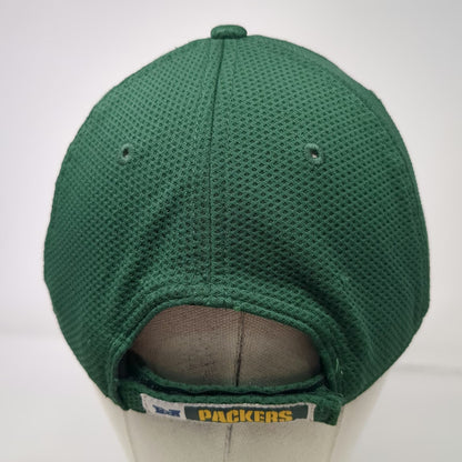 New Era Green Bay Packers NFL Green Gray One Size Cap Hat 9FORTY Strapback Logo