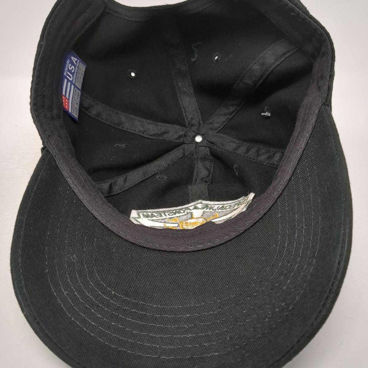 USA Premium Headwear Baseball Cap Black One Size LASD SEB Special Weapons Hat