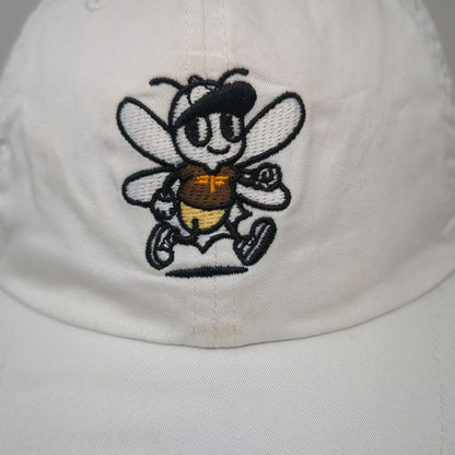 Imperial Baseball Cap White One Size Firefly Mascot Embroidered Strapback Hat