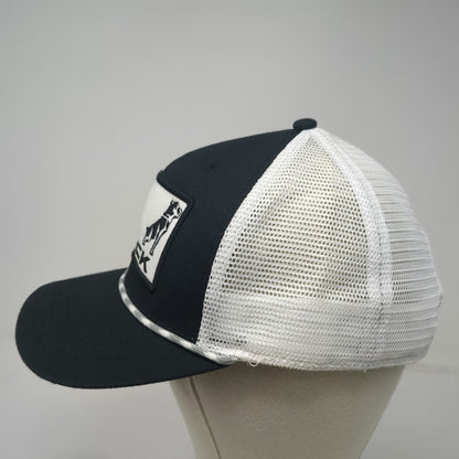 Legacy Mack Trucks Bulldog Logo Trucker Hat Black One Size Mesh Snapback Rope