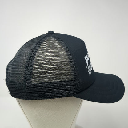 Port Authority Trucker Hat Black One Size Party Animal House and Hyrox Mesh Back
